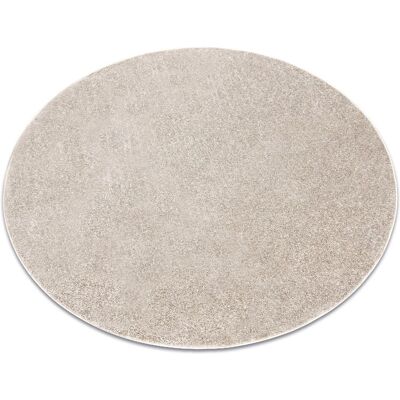 RugsX Teppich Rund Santa VG17567 Beige 100cm 100cm RugsX Teppich Rund Santa VG17567 Beige 100cm 100cm