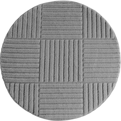Ayyildiz Kurzflorteppich Art 1123 Silber Ø 120 cm Ayyildiz Kurzflorteppich Art 1123 Silber Ø 120 cm