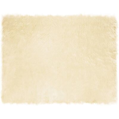 vidaXL Kunstschaffell Teppich Tafalla Creme 240 x 340 cm Polyester 42021508 vidaXL Kunstschaffell Teppich Tafalla Creme 240 x 340 cm Polyester 42021508