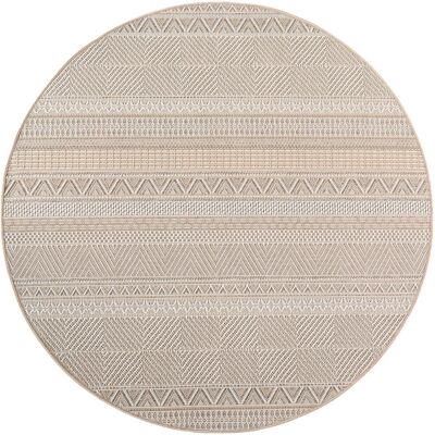 Ayyildiz Outdoor-Teppich Desert 1303 Beige Ø 120 cm Ayyildiz Outdoor-Teppich Desert 1303 Beige Ø 120 cm