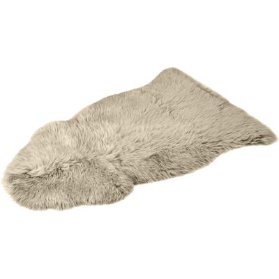 KARAT Schaffell Audrey Natürliches Premium Lammfell Individuell Einsetzbar Dark Beige KARAT Schaffell Audrey Natürliches Premium Lammfell Individuell Einsetzbar Dark Beige