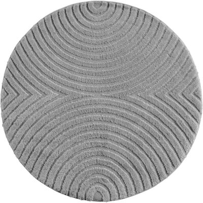 Ayyildiz Kurzflorteppich Art 1122 Silber Ø 120 cm Ayyildiz Kurzflorteppich Art 1122 Silber Ø 120 cm