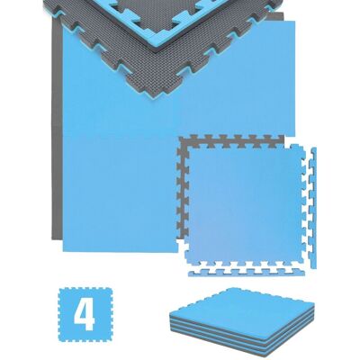eyepower Fitnessmatte 50 x 50 x 2 cm 4er Set Grau eyepower Fitnessmatte 50 x 50 x 2 cm 4er Set Grau