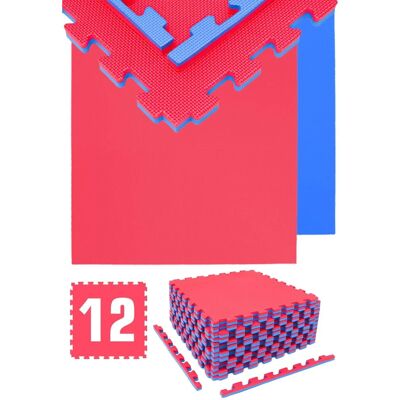 eyepower Bodenschutzmatte 63 x 63 x 2cm 12er Set Blau eyepower Bodenschutzmatte 63 x 63 x 2cm 12er Set Blau