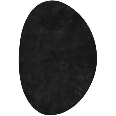 vidaXL Huarte Schwarze Kurzflor Teppich - Teppich vidaXL Huarte Schwarze Kurzflor Teppich - Teppich