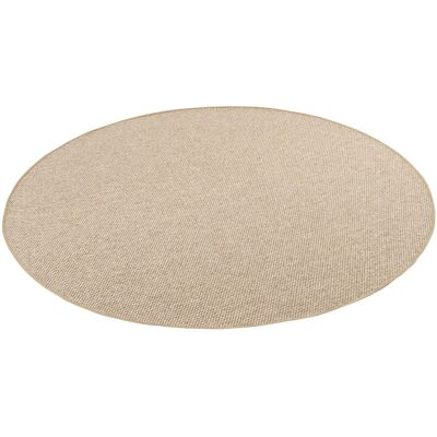Snapstyle Bentzon Natur Flachgewebe Teppich Braun 160cm Rund Snapstyle Bentzon Natur Flachgewebe Teppich Braun 160cm Rund