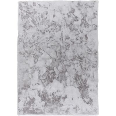 SCHÖNER WOHNEN-KOLLEKTION Tender - Silber Plüschteppich, 120x180cm SCHÖNER WOHNEN-KOLLEKTION Tender - Silber Plüschteppich, 120x180cm