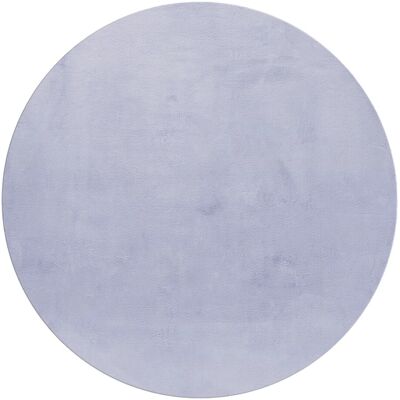 Ayyildiz Kurzflorteppich Pouffy 5100 Silber Ø 120 cm Ayyildiz Kurzflorteppich Pouffy 5100 Silber Ø 120 cm