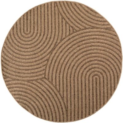 Ayyildiz Outdoor-Teppich Timber 1401 Beige Ø 120 cm Ayyildiz Outdoor-Teppich Timber 1401 Beige Ø 120 cm
