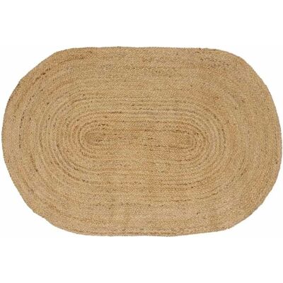 vidaXL Bereichsteppiche Oval Natur 205 x 305 cm Jute 42010637 vidaXL Bereichsteppiche Oval Natur 205 x 305 cm Jute 42010637