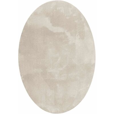 vidaXL huarte Beige Ovalteppich - Innenbereich Teppich vidaXL huarte Beige Ovalteppich - Innenbereich Teppich