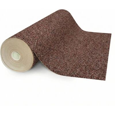 Floordirekt Nadelvlies Teppich Malta Messeteppich Dunkelbraun 200 x 950 cm Floordirekt Nadelvlies Teppich Malta Messeteppich Dunkelbraun 200 x 950 cm