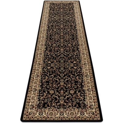 RugsX Teppich Royal VG14504 Schwarz 80cm 300cm RugsX Teppich Royal VG14504 Schwarz 80cm 300cm