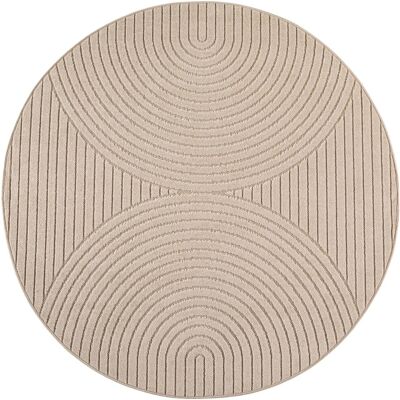Ayyildiz Kurzflorteppich Nova 1201 Beige Ø 160 cm Ayyildiz Kurzflorteppich Nova 1201 Beige Ø 160 cm