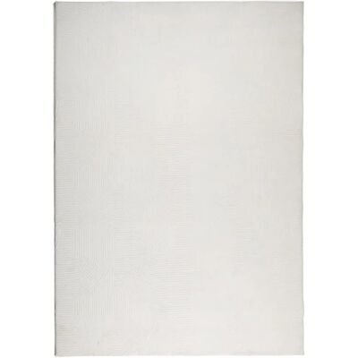 vidaXL Creme Kurzes Flor Skandinavischer Teppich - Bodenbelag - 160x230cm vidaXL Creme Kurzes Flor Skandinavischer Teppich - Bodenbelag - 160x230cm