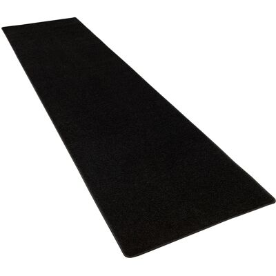 Snapstyle Hochflor Langflor Teppich Läufer Cottage Schwarz 80x240cm Snapstyle Hochflor Langflor Teppich Läufer Cottage Schwarz 80x240cm