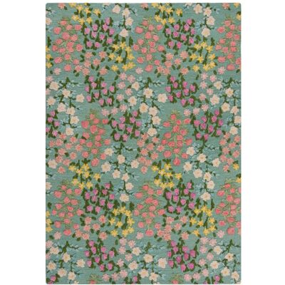 Flair Rugs Wollteppich Emilia Floral 120 cm x 170 cm Mehrfarbig Flair Rugs Wollteppich Emilia Floral 120 cm x 170 cm Mehrfarbig