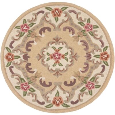 Flair Rugs Wollteppich Aubusson 120 cm x 180 cm Beige Flair Rugs Wollteppich Aubusson 120 cm x 180 cm Beige