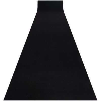 RugsX RUMBA rutschfester Läufer Schwarz 60x450 cm RugsX RUMBA rutschfester Läufer Schwarz 60x450 cm