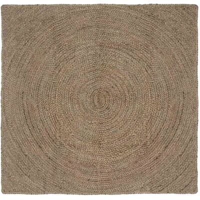 vidaXL Bereichsteppiche Quadratisch Grau 160 x 160 cm Jute 42010543 vidaXL Bereichsteppiche Quadratisch Grau 160 x 160 cm Jute 42010543