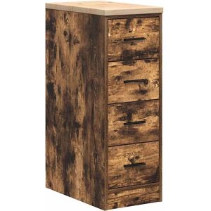 vidaXL Garagen-Aufbewahrungsschrank - Räuchereiche - Braun - Langlebiges Holz vidaXL Garagen-Aufbewahrungsschrank - Räuchereiche - Braun - Langlebiges Holz