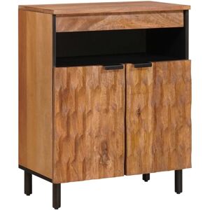 vidaXL Sideboard mit Speicher Akazienbraune Oberfläche 60 x 33 x 75 cm 4017925 vidaXL Sideboard mit Speicher Akazienbraune Oberfläche 60 x 33 x 75 cm 4017925