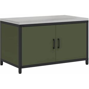 VidaXl Olive Stahl Küchenmöbel - Küchenmöbel VidaXl Olive Stahl Küchenmöbel - Küchenmöbel