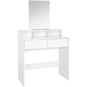 ML-DESIGN Schminktisch mit Spiegel - Modernes Weißes Make-up Tisch ML-DESIGN Schminktisch mit Spiegel - Modernes Weißes Make-up Tisch