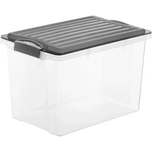 Rotho Stapelbox Compact A4 Hoch 19, Transparent Rotho Stapelbox Compact A4 Hoch 19, Transparent