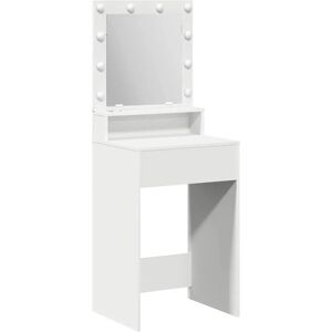 vidaXL Weiß Holzwerkstoff Spiegel Frisiertisch - Mirror Dressing Table vidaXL Weiß Holzwerkstoff Spiegel Frisiertisch - Mirror Dressing Table
