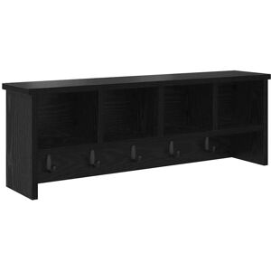 vidaXL Wandmontierter Kleiderständer Schwarze Eiche - Wandmontierter Kleiderständer vidaXL Wandmontierter Kleiderständer Schwarze Eiche - Wandmontierter Kleiderständer