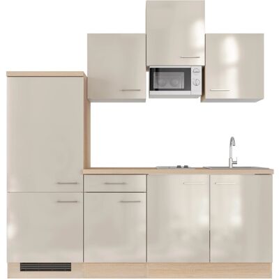 Flex-Well Küchen System - 210cm Modern, HPL-Arbeitsplatte Flex-Well Küchen System - 210cm Modern, HPL-Arbeitsplatte
