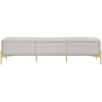 Vente-unique Tv-Board Lybaka Beige 180 cm Vente-unique Tv-Board Lybaka Beige 180 cm