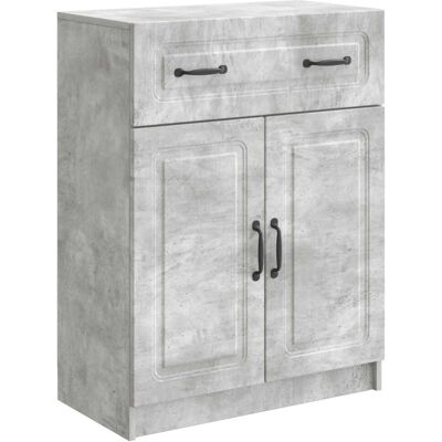vidaXL Sideboard Betongrau 66 x 34,5 x 87 cm Holzwerkstoff 895788 vidaXL Sideboard Betongrau 66 x 34,5 x 87 cm Holzwerkstoff 895788