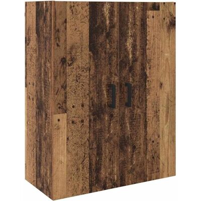 vidaXL Wandschrank Wandmontiert Braun 69,5 x 34 x 90 cm Holzwerkstoff 879516 vidaXL Wandschrank Wandmontiert Braun 69,5 x 34 x 90 cm Holzwerkstoff 879516