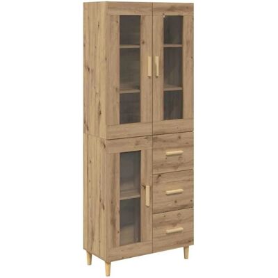 vidaXL Highboard Artisan-Eiche 69,5 x 34 x 180 cm Holzwerkstoff 3415886 vidaXL Highboard Artisan-Eiche 69,5 x 34 x 180 cm Holzwerkstoff 3415886