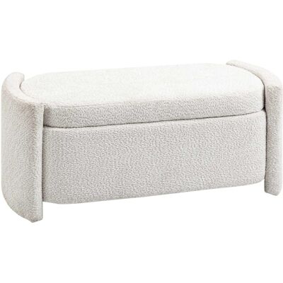 Homcom Sitzbank mit Stauraum - Creme - 105x46x44cm - Sitz & Stauraum Homcom Sitzbank mit Stauraum - Creme - 105x46x44cm - Sitz & Stauraum