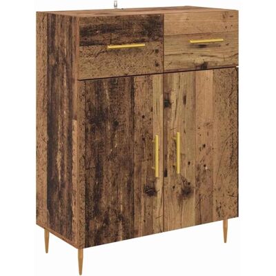 vidaXL Sideboard Altholz 69,5 x 34 x 90 cm Holzwerkstoff 882263 vidaXL Sideboard Altholz 69,5 x 34 x 90 cm Holzwerkstoff 882263