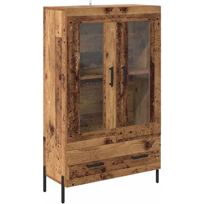 vidaXL Highboard Corona Altholz 69,5 x 31 x 115 cm Holzwerkstoff 882532 vidaXL Highboard Corona Altholz 69,5 x 31 x 115 cm Holzwerkstoff 882532
