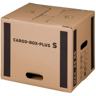 PROREGAL Mega Deal 10x Cargobox S LxBxH 400x320x320mm mit Schmetterlingsboden & Grifflöchern Doppelwellig Braun Faltkarton Umzugskarton PROREGAL Mega Deal 10x Cargobox S LxBxH 400x320x320mm mit Schmetterlingsboden & Grifflöchern Doppelwellig Braun Faltkarton Umzugskarton