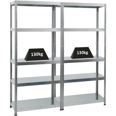 PROREGAL STEEL EAGLE - 180x80 cm - 5-stufiges Regal PROREGAL STEEL EAGLE - 180x80 cm - 5-stufiges Regal