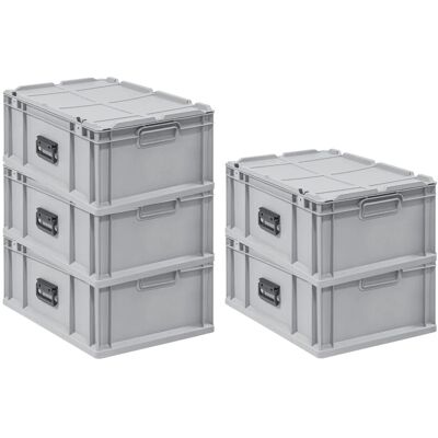 PROREGAL - Euro NextGen - Grau - 44L Lagerbox PROREGAL - Euro NextGen - Grau - 44L Lagerbox