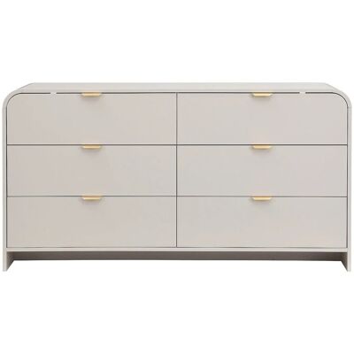 Vente-unique Kommode Oralino Beige 140 cm Vente-unique Kommode Oralino Beige 140 cm