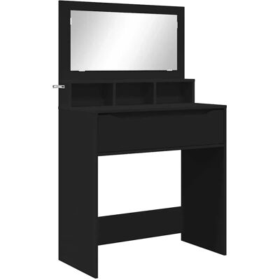 vidaXL Schlafzimmer-Frisiertische Schwarz 80 x 39,6 x 135 cm 888978 vidaXL Schlafzimmer-Frisiertische Schwarz 80 x 39,6 x 135 cm 888978