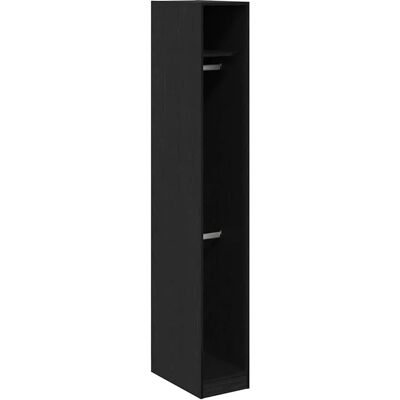 vidaXL Schwarze Eiche Kleiderschrank Set - Clothes Storage Cabinet vidaXL Schwarze Eiche Kleiderschrank Set - Clothes Storage Cabinet