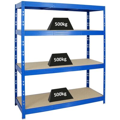 PROREGAL - RHINO - 180x160x60 cm - Blau - Regal PROREGAL - RHINO - 180x160x60 cm - Blau - Regal
