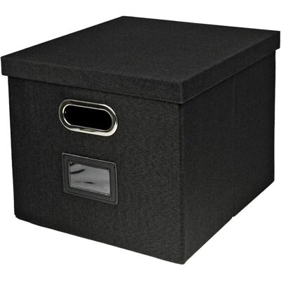 HMF 250473-02 Aufbewahrungsbox Deckel DIN A4 Hängeregister Kallax 33 x 37 x 28 cm HMF 250473-02 Aufbewahrungsbox Deckel DIN A4 Hängeregister Kallax 33 x 37 x 28 cm