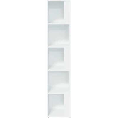 vidaXL Eckschrank Weiß Holzspanplatte - Corner Cabinet vidaXL Eckschrank Weiß Holzspanplatte - Corner Cabinet