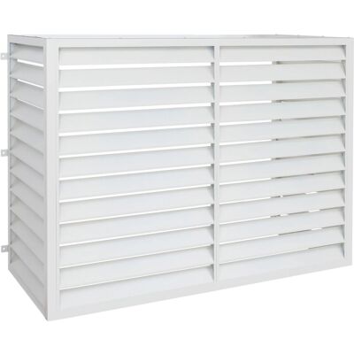 MCW Verkleidung Für Klimaanlage/Wärmetauscher O43 Metall 132x175x75cm Grau-Weiß MCW Verkleidung Für Klimaanlage/Wärmetauscher O43 Metall 132x175x75cm Grau-Weiß