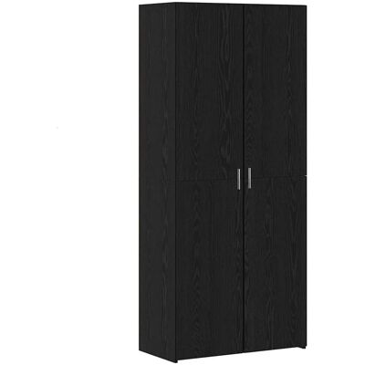 vidaXL Highboard Schwarz Eichen-Optik 40 x 42,5 x 185 cm Holzwerkstoff 3365596 vidaXL Highboard Schwarz Eichen-Optik 40 x 42,5 x 185 cm Holzwerkstoff 3365596